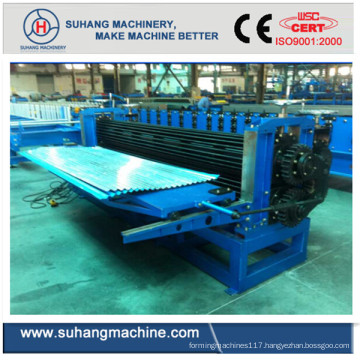 Material Thickenss 0.18-0.4mm Barrel Horizontal Corrugated Roof Sheet Roll Forming Machine